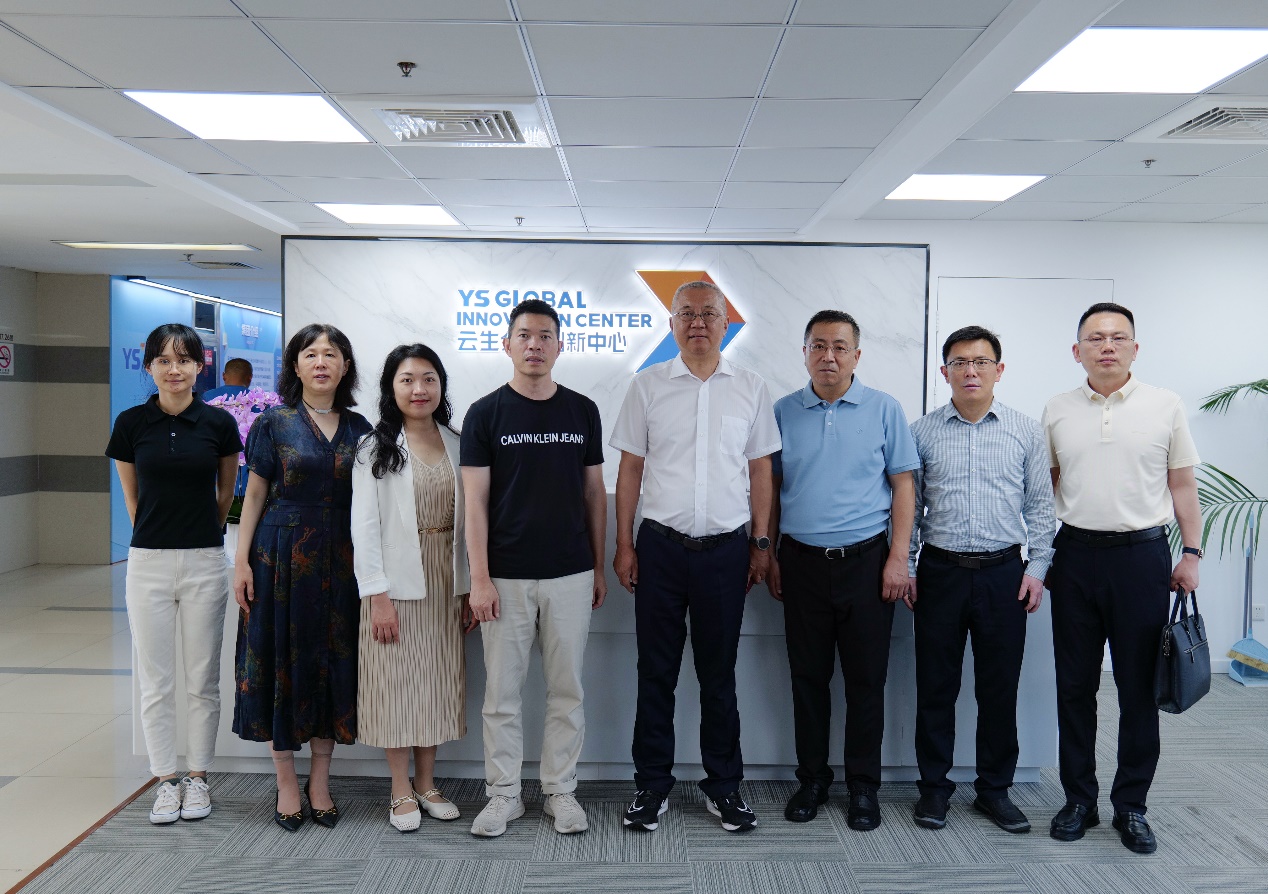 山东省烟台市人社局副局长宋军明一行莅临嘉乐盈全球创新中心调研走访