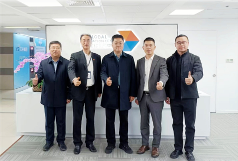 内蒙古自治区通辽市人民政府党组成员、副市长黄刚一行莅临嘉乐盈全球创新中心走访调研